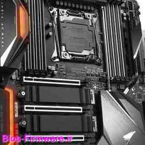 دانلود فایل آپدیت بایوس ، فریمور مادربرد گیگابایت Gigabyte X299X AORUS MASTER rev.1.x Bios firmware